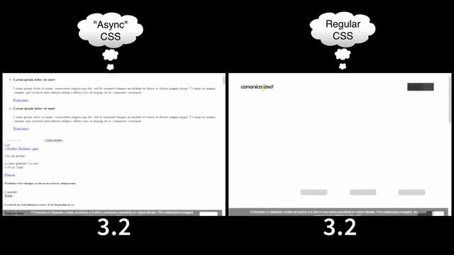 "Async" CSS vs. Regular CSS - Actual loading time смотреть онлайн