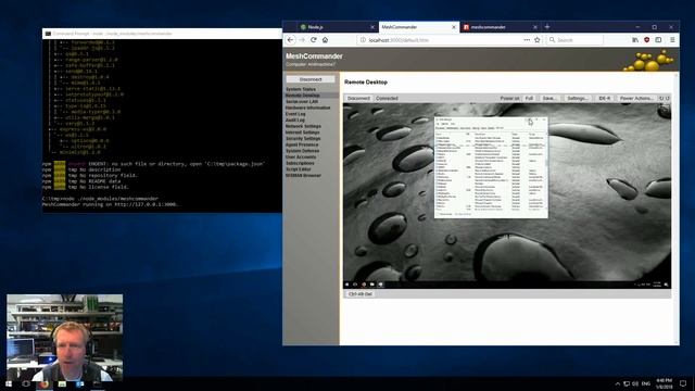 MeshCommander For NPM