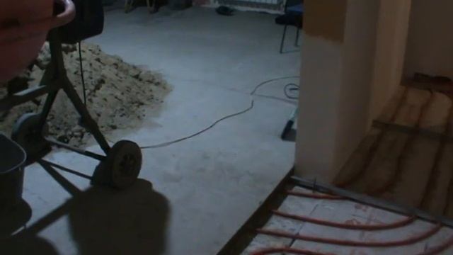 Шпальный дом.теплый пол.установка. смотреть онлайн