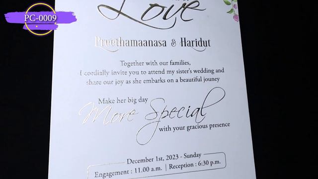 Premium Invitation Kit | 15 varieties Of Cards + Stand | Print club | Digital Printing Services смотреть онлайн