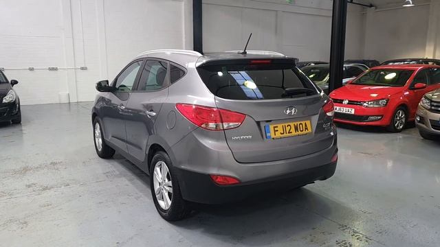 Hyundai IX35 grey FJ12WOA смотреть онлайн