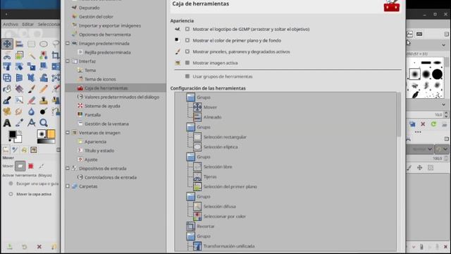 Cómo volver a dejar Gimp 2 10 con la interfaz clásica. смотреть онлайн