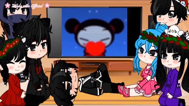 || REACT TO TIKTOK MEMES PUCCA X GARU || Gacha Club || Part 1 || #tiktokvideo #gachaclub