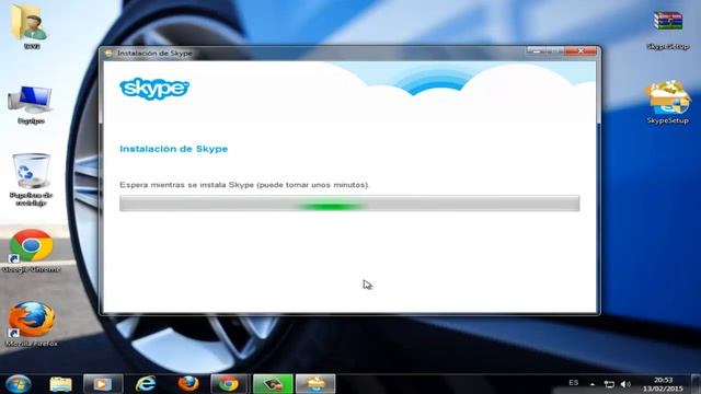Como Descargar e Instalar Skype para Windows 7 смотреть онлайн