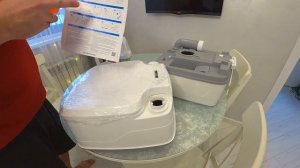 Теплый туалет на даче? Биотуалет Thetford Campa Potti. Распаковка, обзор, инструкция