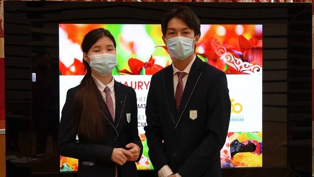 Х NAURYZ KEZDESULERI: Аружан Каймолдина, Нурбол Мактаев, ученики НИШ ФМН г.Семей смотреть онлайн