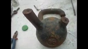 Ремонт гири 16 кг