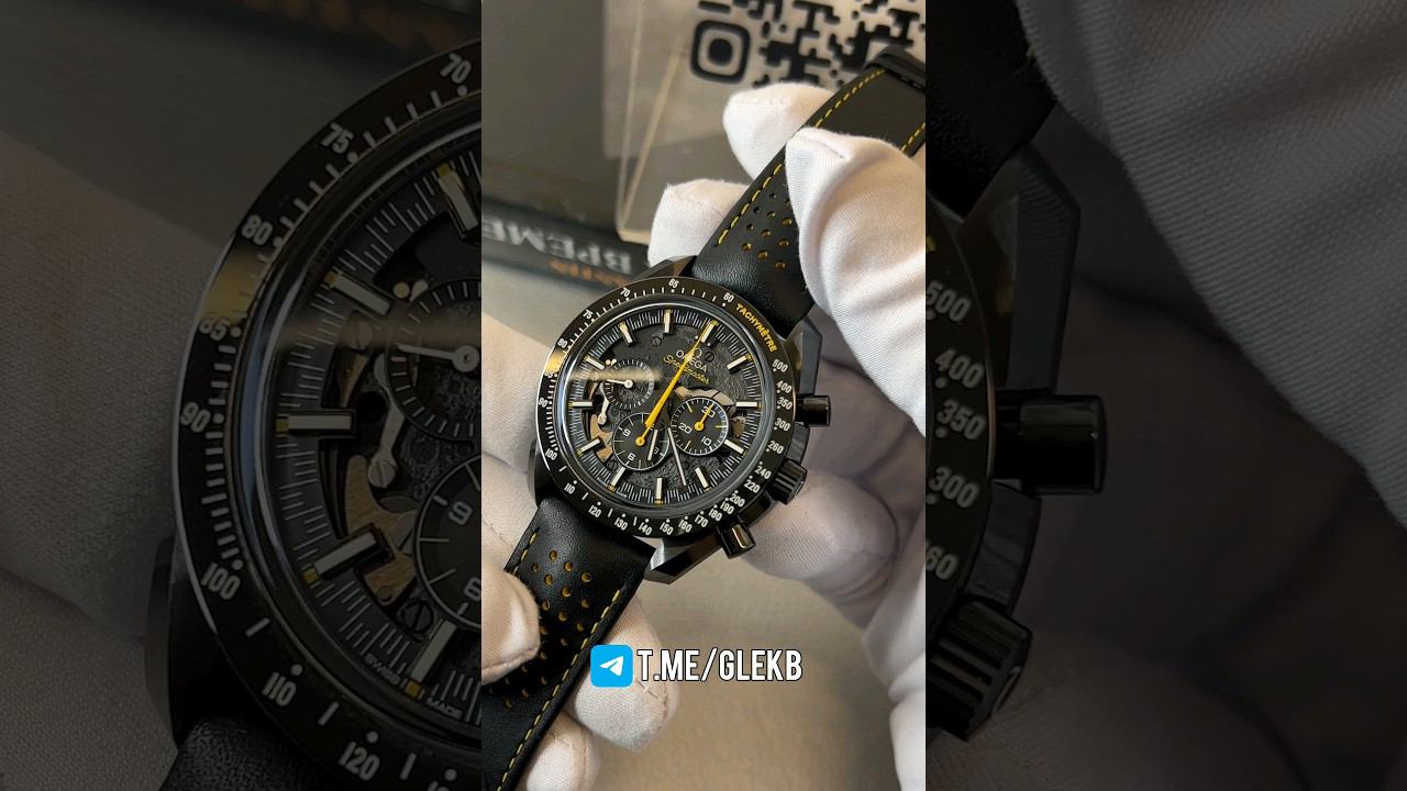 ШИКАРНЫЙ КЕРАМИЧЕСКИЙ #OMEGA #SPEEDMASTER #MOONWATCH #CHRONOGRAPH #89826160777 #GALLERYLUXE #SHORTS смотреть онлайн
