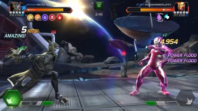 Corvus Glaive vs Iron Man (Infinity War) with Flow global node смотреть онлайн