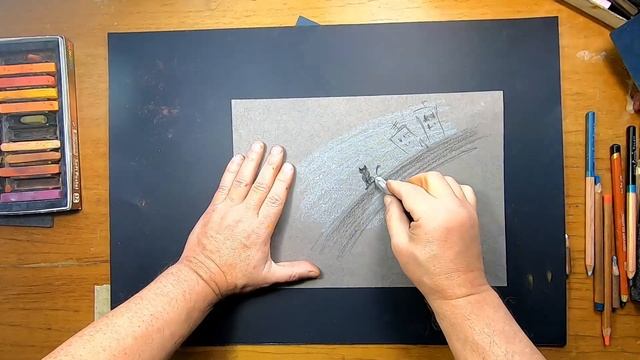 Ошибки при рисовании начинающих художников сухой и масляной пастелью. смотреть онлайн