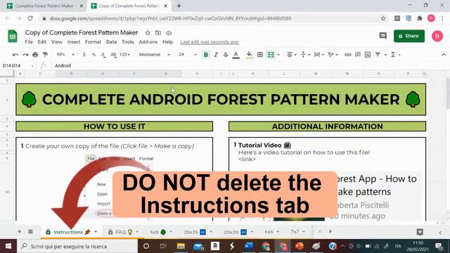 Forest App - How to make patterns смотреть онлайн