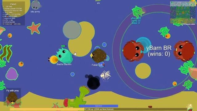 GOLDEN EAGLE TROLLED A GOLDEN KING DRAGON in Mope.io *LEGENDARY* смотреть онлайн