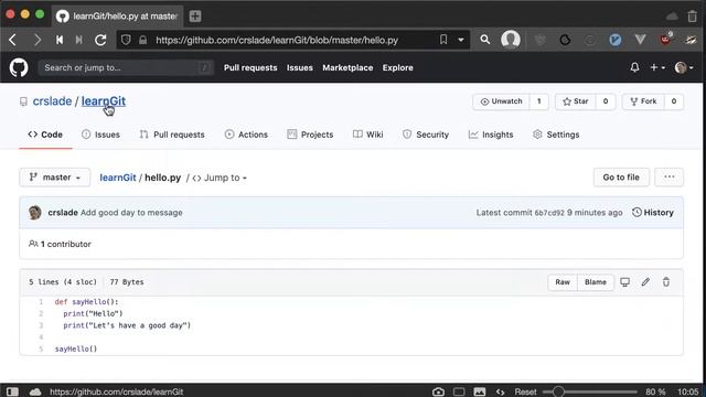 Learn Git смотреть онлайн