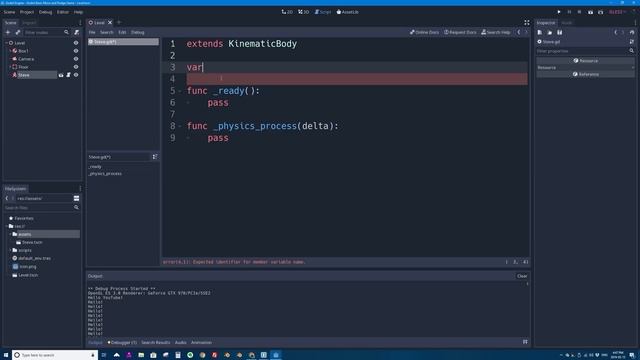 Godot 3.1: Creating A Simple 3D Game: Part 2 (Programming 101: Character Movement) #GodotEngine