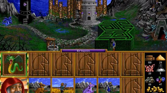 Heroes of Might&Magic I - Warlock Town Theme смотреть онлайн