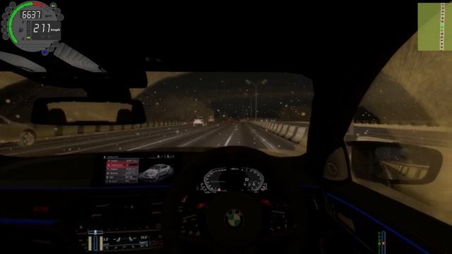 2021 BMW M5 CSF90 City Car Driving 1 5 9 2 Snow Driving смотреть онлайн