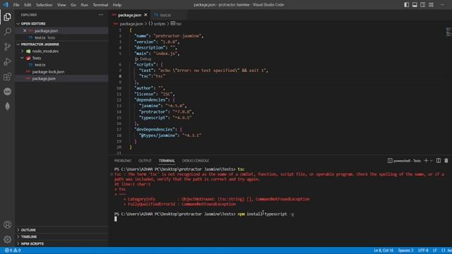 How to fix the term tsc is not recognized as the name of a cmdlet смотреть онлайн
