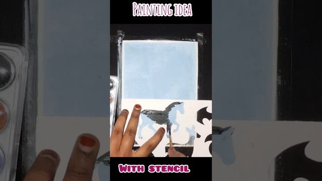 painting tricks with stencil смотреть онлайн