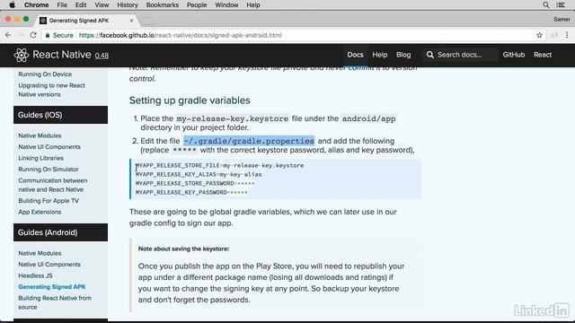 47 Generating sgned APK for Android смотреть онлайн