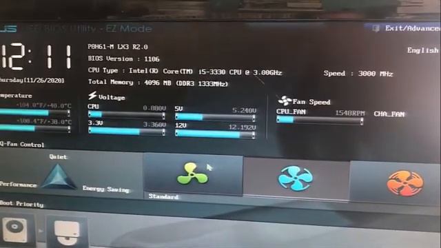 ERRO F1 NA BIOS: Please Enter Setup To Recover Bios Setting 2021
