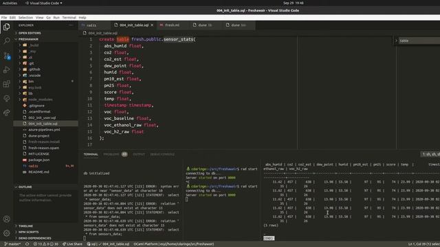 Programming with Chris! // freshawair p2 // ocaml, typescript, web, server, malarkey смотреть онлайн
