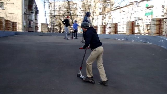 How to whip front scooter flip / випфронтскут смотреть онлайн