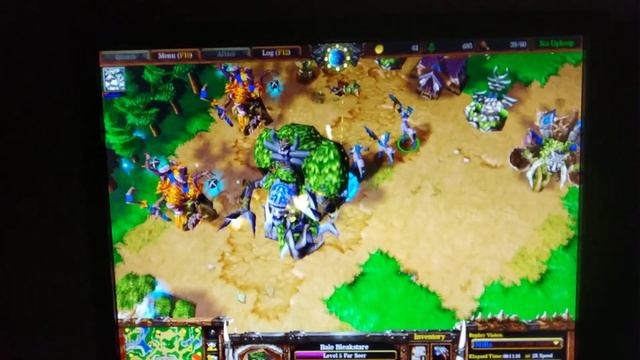 Мира против Сончика. 100% Лучший способ просрать выигрышную ситуацию. WARCRAFT Frozen Throne. смотреть онлайн