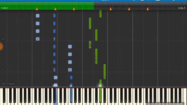 Гори в огне Да поярче песня на пианино смотреть онлайн