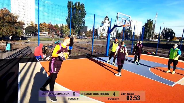 JC Турнир 3X3 Jordan Comback vs Splash Brothers (24/26) Игра за 3-е место смотреть онлайн
