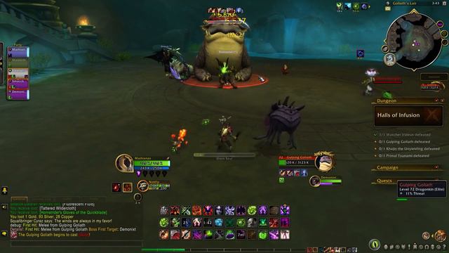 Чертоги Насыщения обзор и тактика на боссов | WoW Dragonflight смотреть онлайн