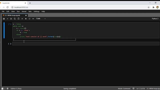 21 - Python Programming: While Loops смотреть онлайн