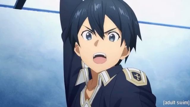 Kirito calls Alice an idiot many times (dub) смотреть онлайн