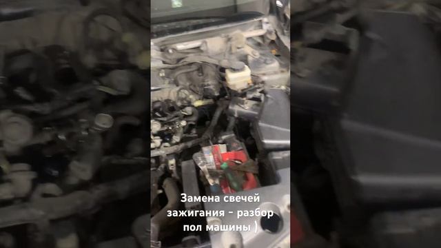 Ниссан Мурано , замена свечей ) огонь машина )) смотреть онлайн