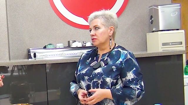 Елена Желтякова. Мастер класс по кофеварению.