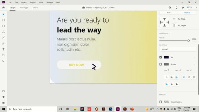 Web UI/UX | Landing Page design in Adobe XD (2022) смотреть онлайн