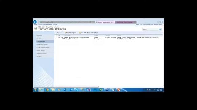 SSRS Subscriptions and Data Alerts смотреть онлайн