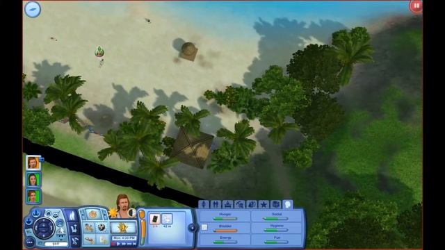 Let's Play The Sims 3 Island Paradise - (Part 2 & 3) - Updating Resort and scuba Fail смотреть онлайн