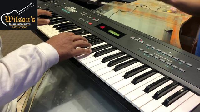 Yamaha SY35 Dynamic Vector Synthesizer Keyboard (wilson music instruments 03371476660) смотреть онлайн