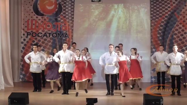 Проект "Танцующая школа". "Кадриль". школа №222. смотреть онлайн