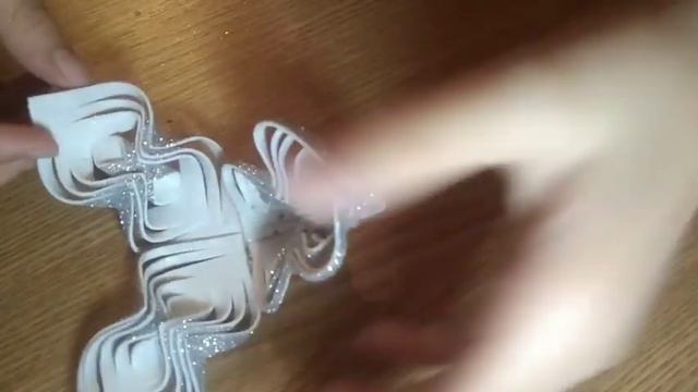 Новогодняя игрушка для ёлки из глитерного фамирана? смотреть онлайн