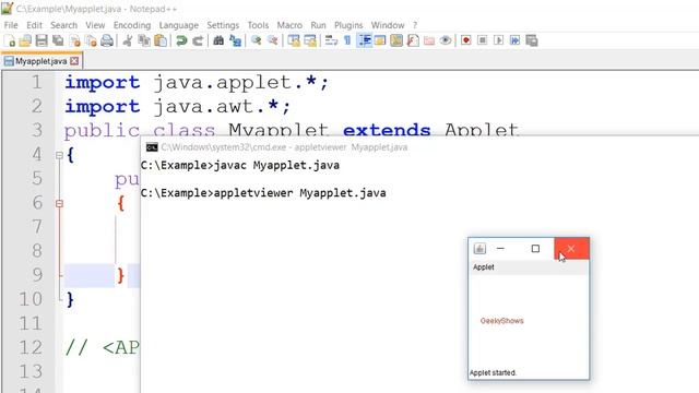 Font Color setColor in Java Applet (Hindi) смотреть онлайн