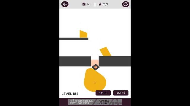 Slice It - Physics Puzzles Level 184. 3 Stars Walkthrough смотреть онлайн
