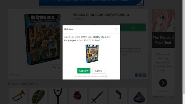 How To Get Gear Roblox Character Encyclopedia l ROBLOX смотреть онлайн