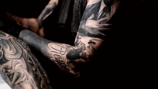 Tattoo Slow Motion | Process Tattoo | ТАТУ ПРОЦЕСС | Finished Tattoo