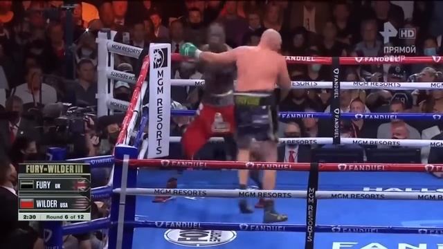 Полный бой. Тайсон Фьюри — Деонтей Уайлдер 3 Fury Wilder fight 3 смотреть онлайн