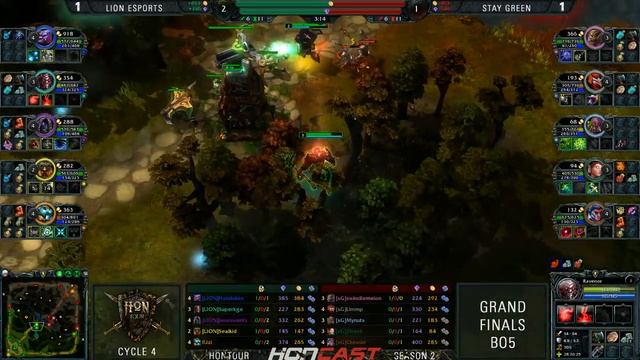 HoN Tour S2 Cycle 4 Grand Finals - LION vs sG game 2 смотреть онлайн