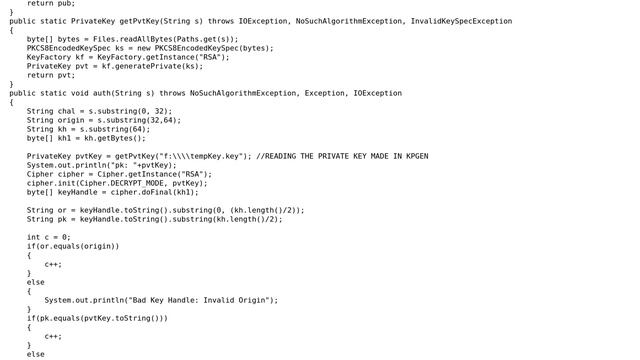decryption error occurring when using rsa in java. смотреть онлайн