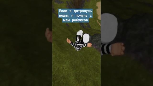 Если я дотронусь до воды получу 1 миллион робуксов Идея @CherryRoblox #roblox #рб #роблокс #rbx смотреть онлайн