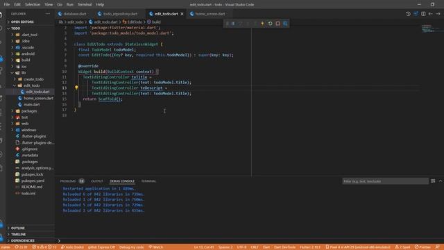 Flutter уроки - Обновление элемента в SQLite смотреть онлайн