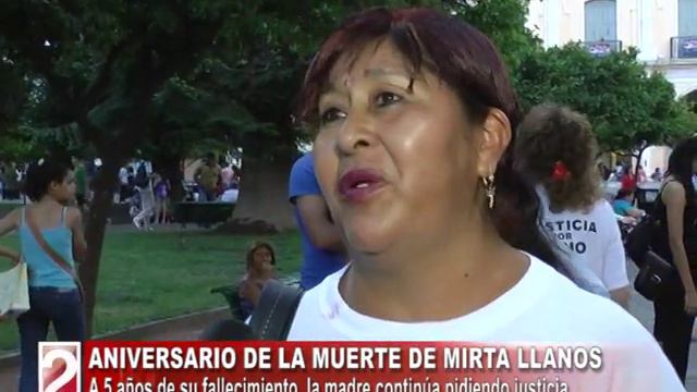 ANIVERSARIO DE LA MUERTE DE MIRTA LLANOS-TV DOS SALTA смотреть онлайн